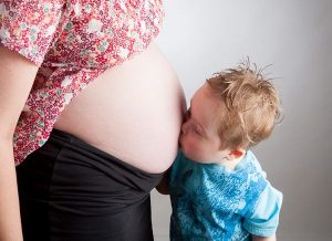 zwanger verven